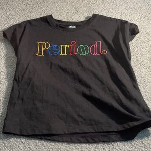 Black old navy shirt